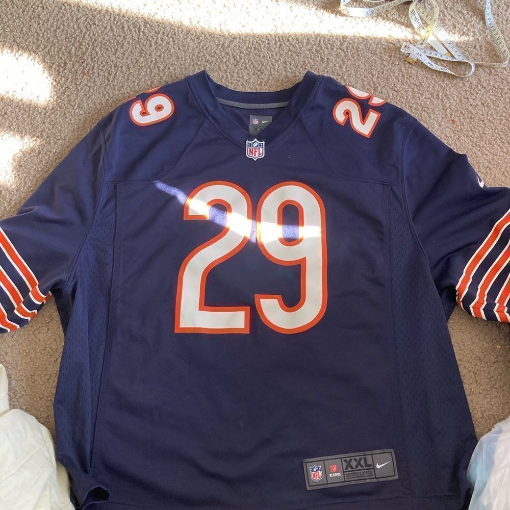 Mens NFL Chicago Bears Michael Bush 29 On Field Football Jersey